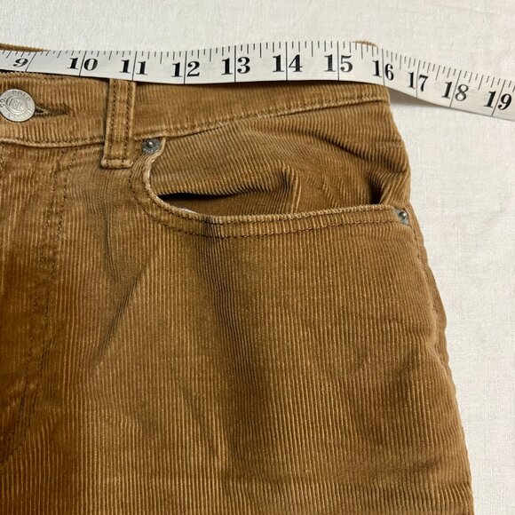 Ralph Lauren Polo Jeans Co Women’s Size 10 Corduroy Pants Brown Bootcut Y2K - Picture 6 of 8